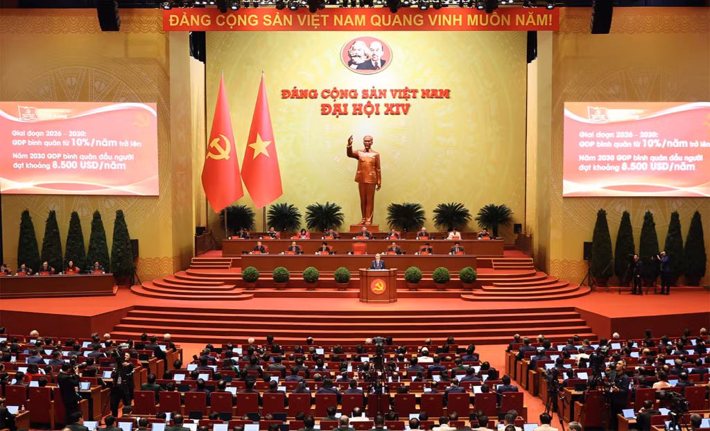 Đại hội đại biểu toàn quốc lần thứ XIV của Đảng Cộng sản Việt Nam khai mạc sáng ngày 20/1/2026.