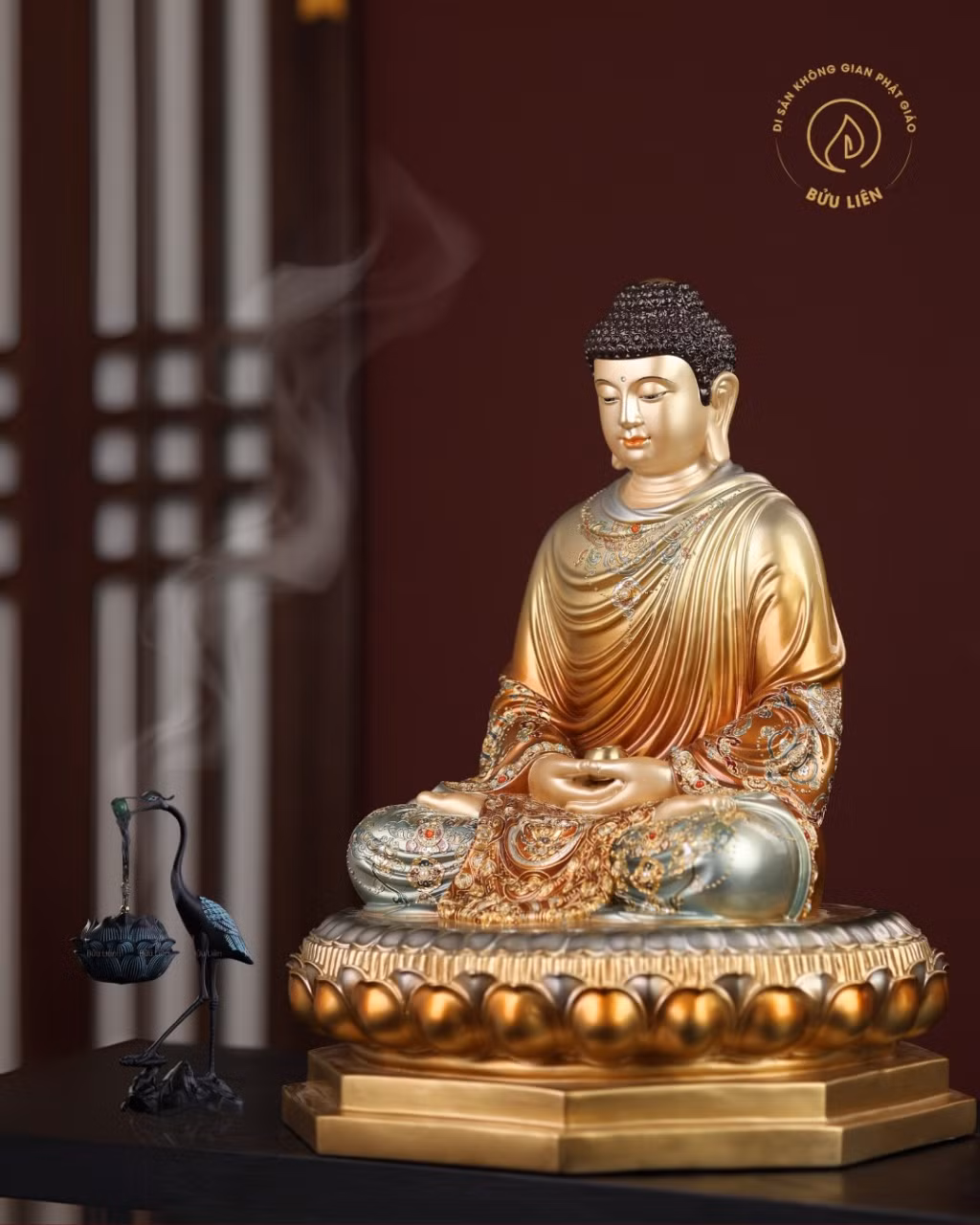 Đặt tượng Phật Thích Ca ở vị trí cao ráo, yên tĩnh và không gian thờ riêng biệt tại gia