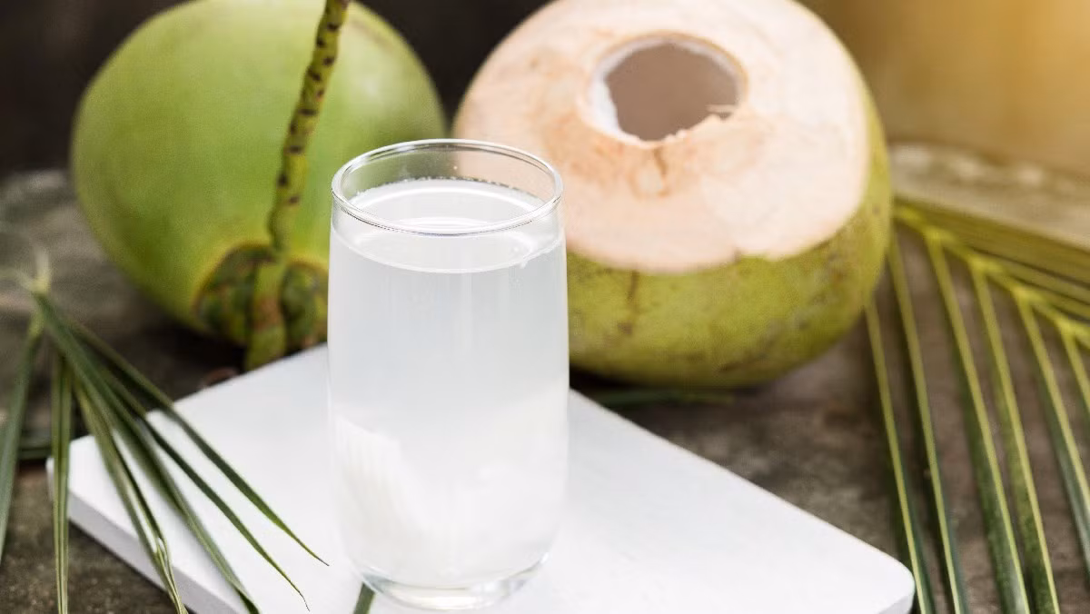 Nước dừa bổ sung điện giải tự nhiên hỗ trợ hoạt động của thận.