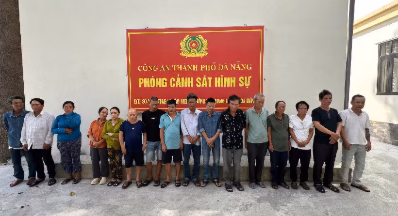 Đà Nẵng triệt phá đường dây số đề gần 10 tỉ đồng. Ảnh: CACC
