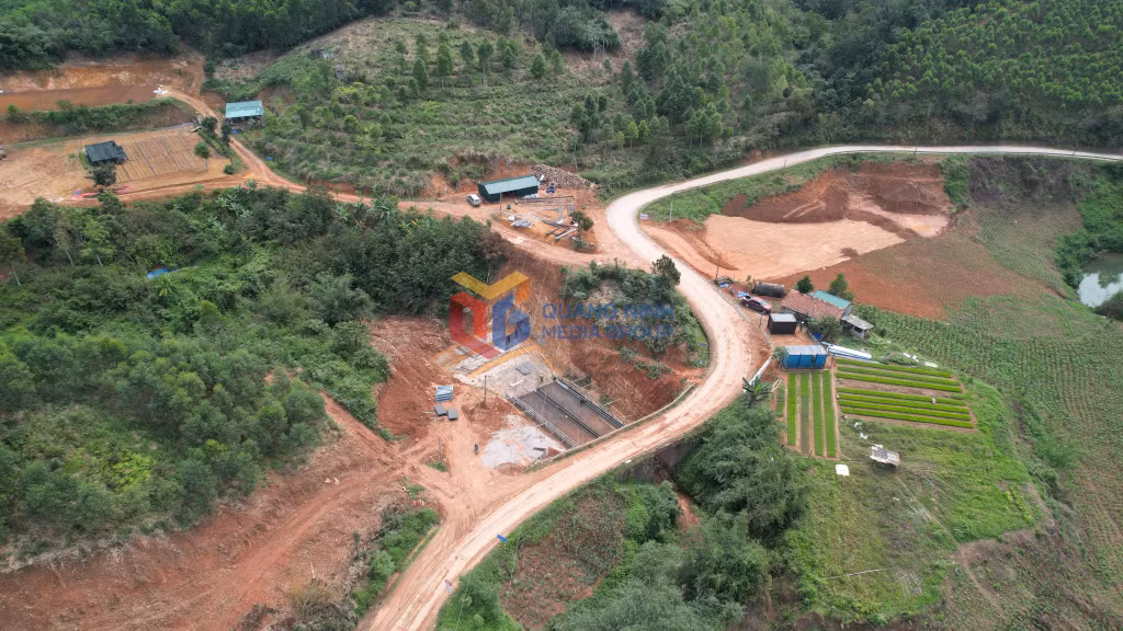Một số đoạn trên tuyến đủ điều kiện thi công đào đắp cân bằng