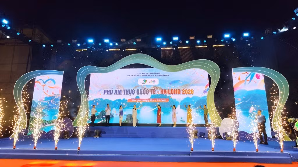 Lễ khai mạc Phố ẩm thực quốc tế - Hạ Long 2026.