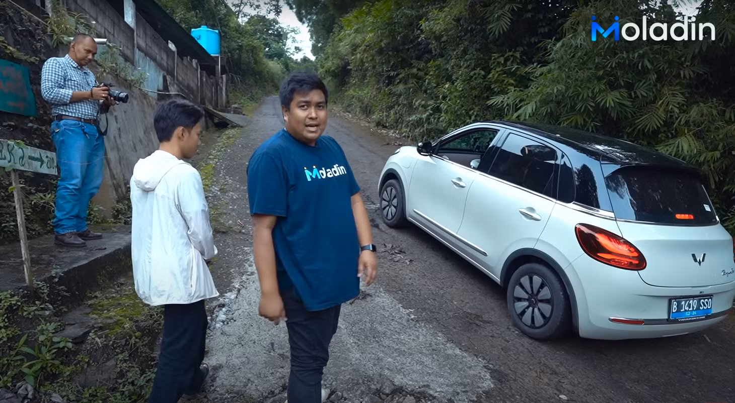 Ảnh được chụp màn hình từ video thử nghiệm tại được thực hiện bởi kênh Youtube Moladin.