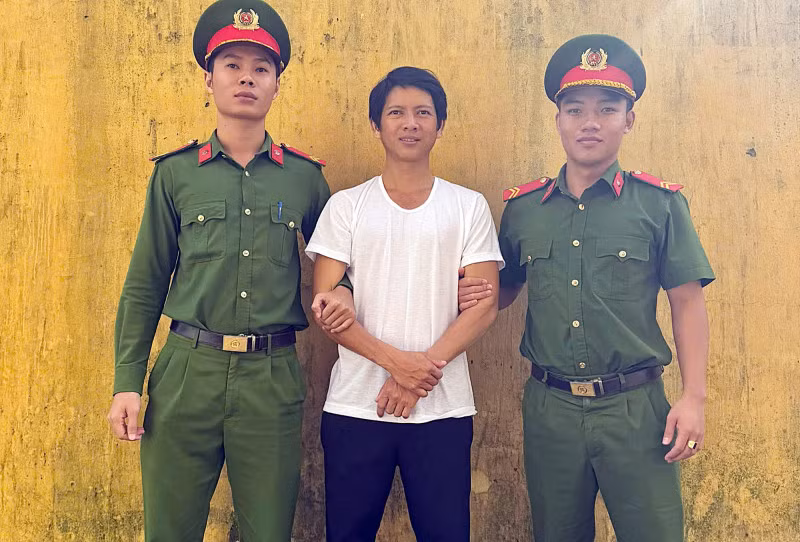 Nguyễn Thanh Long tại Công an huyện Thăng Bình.