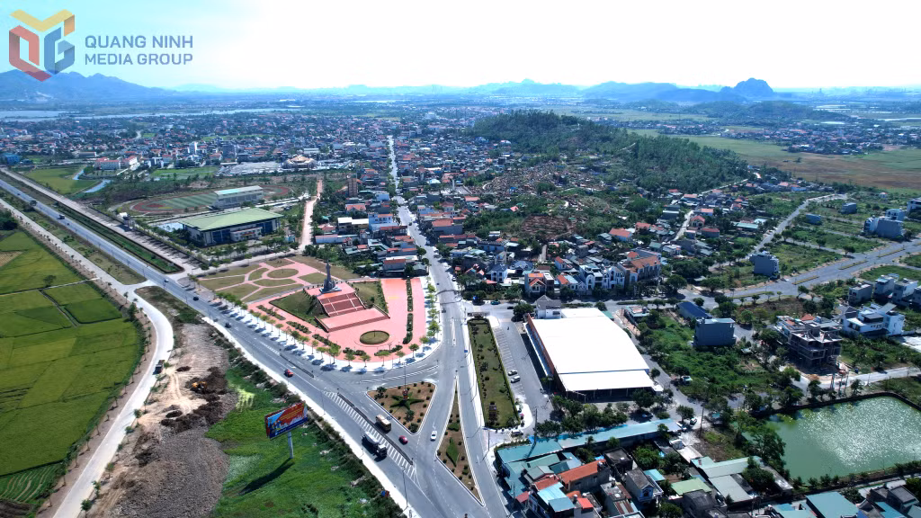 Hạ tầng giao thông kết nối của thành phố Đông Triều ngày càng được hoàn thiện