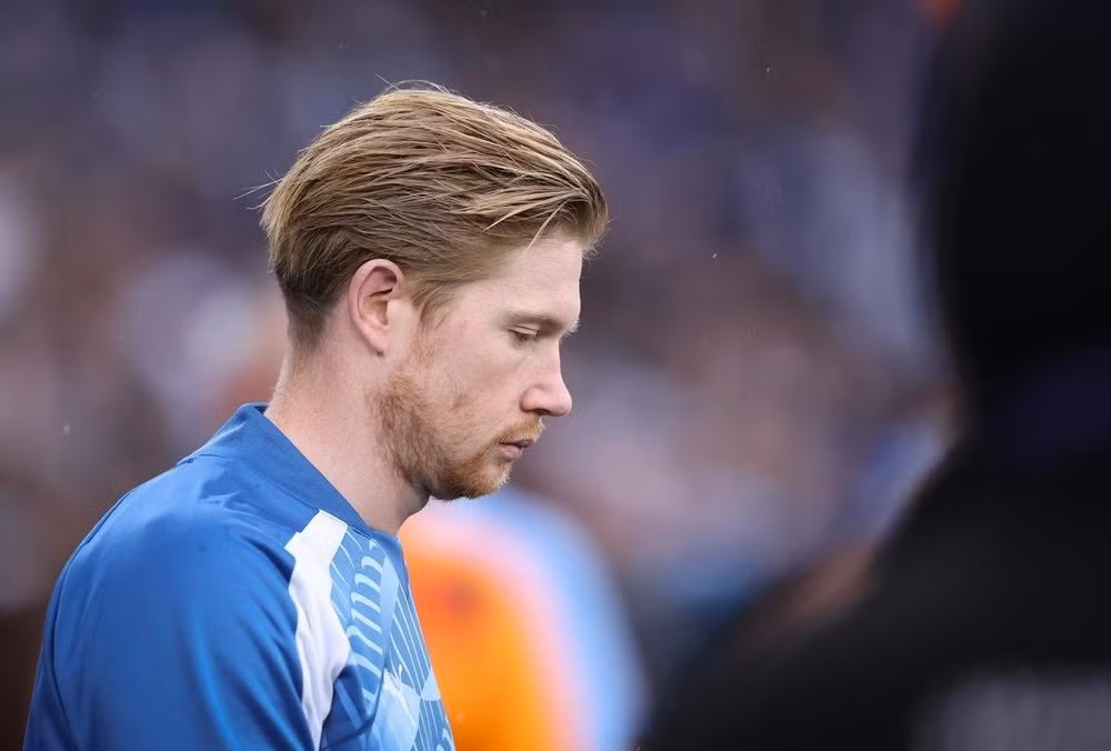 Đây có thể là mùa giải cuối cùng của De Bruyne tại Man City. Ảnh: EFE