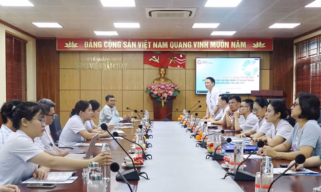 Bệnh viện Bãi Cháy tổ chức hội thảo khoa học về ứng dụng giải trình tự gen thế hệ mới trong điều trị ung thư.