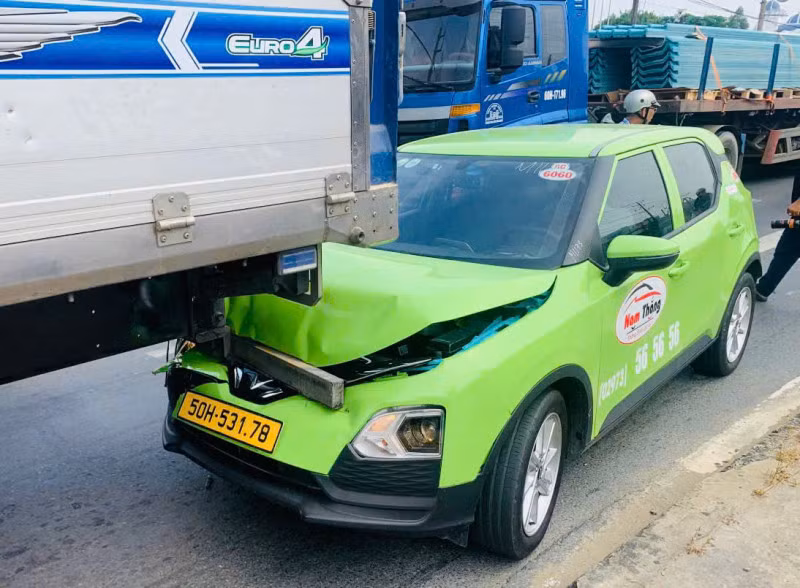 Chiếc xe bị cướp.