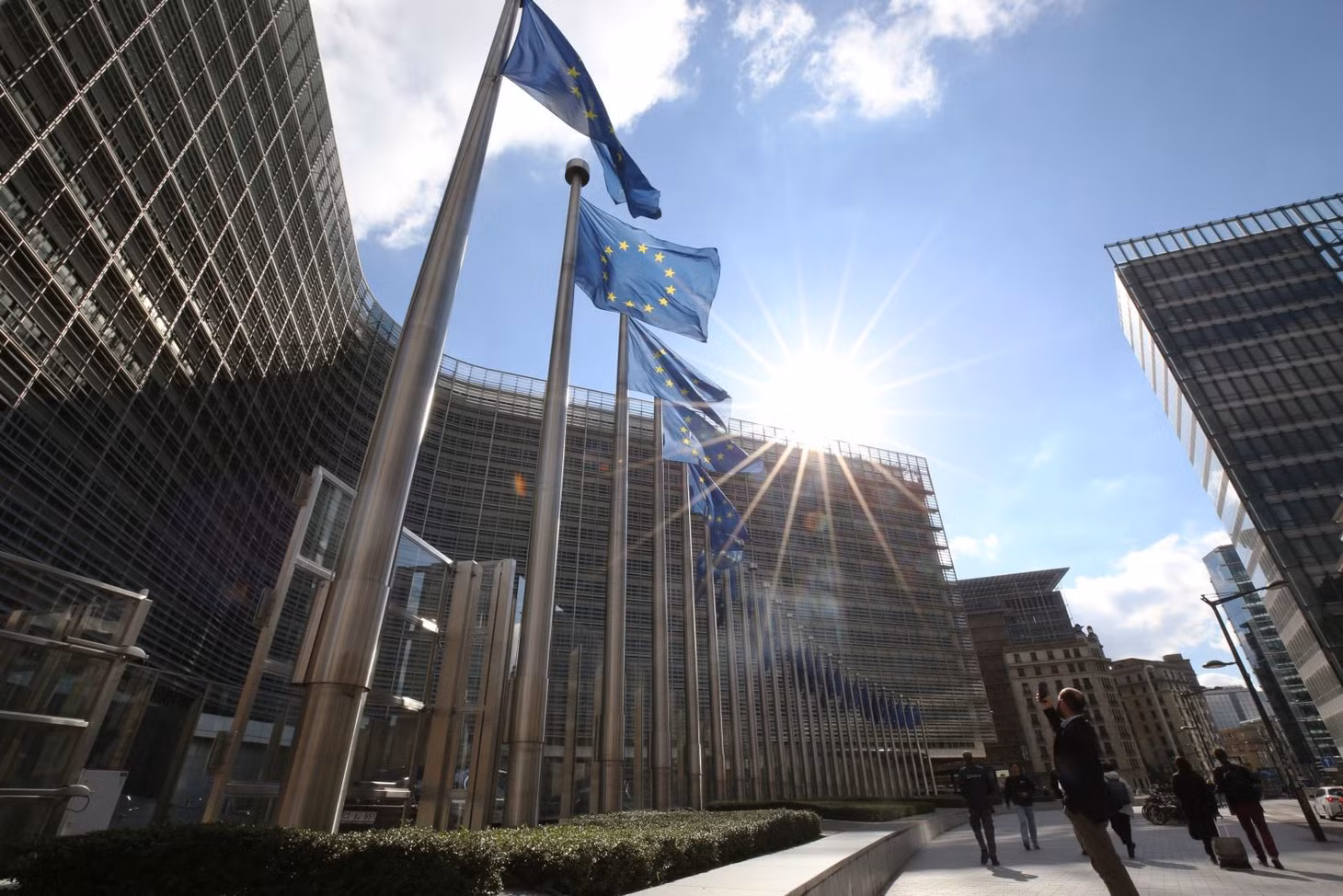Trụ sở Ủy ban châu Âu tại Brussels, Bỉ. Ảnh: THX/TTXVN