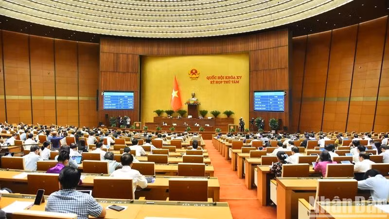 Quốc hội chính thức thông qua Luật sửa đổi, bổ sung một số điều của Luật Dược. (Ảnh: THỦY NGUYÊN)
