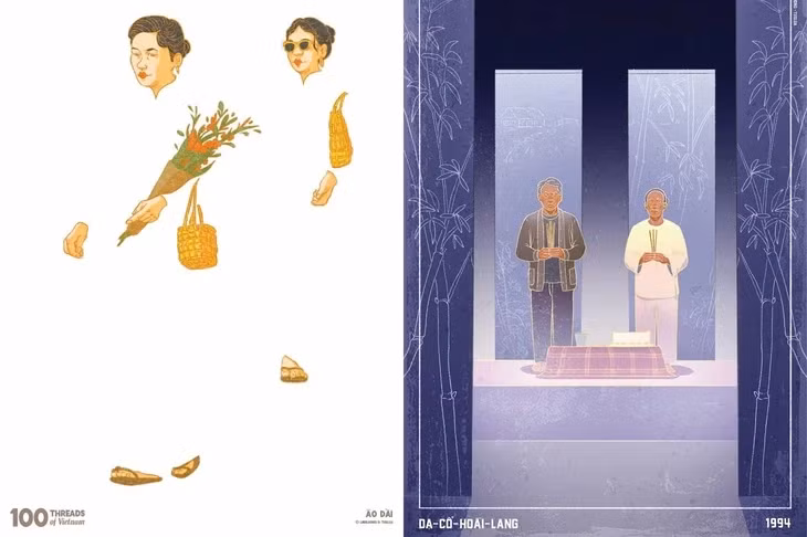 Áo dài và Dạ cổ hoài lang