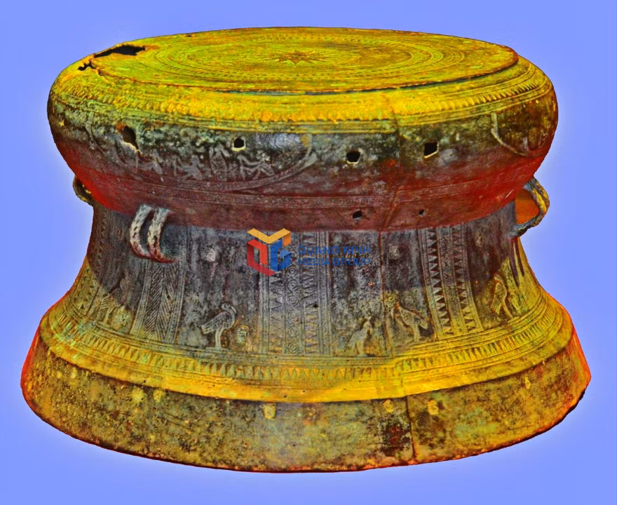 Trống đồng Quảng Chính đã được xếp hạng là Bảo vật Quốc gia.