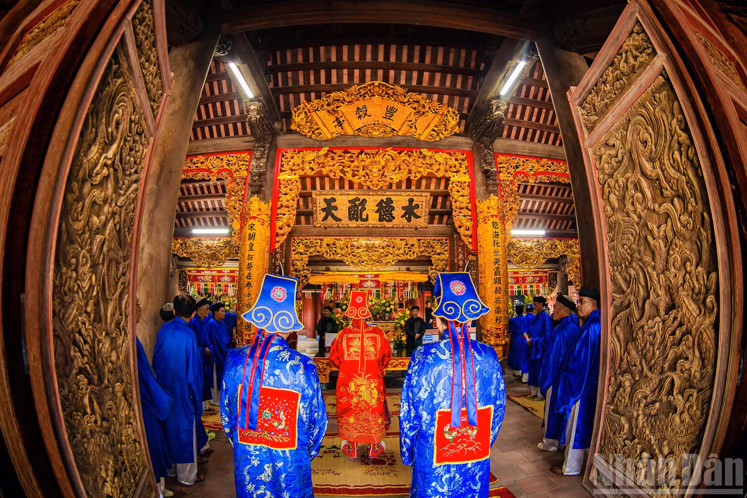 Lễ tế yết thần nông.