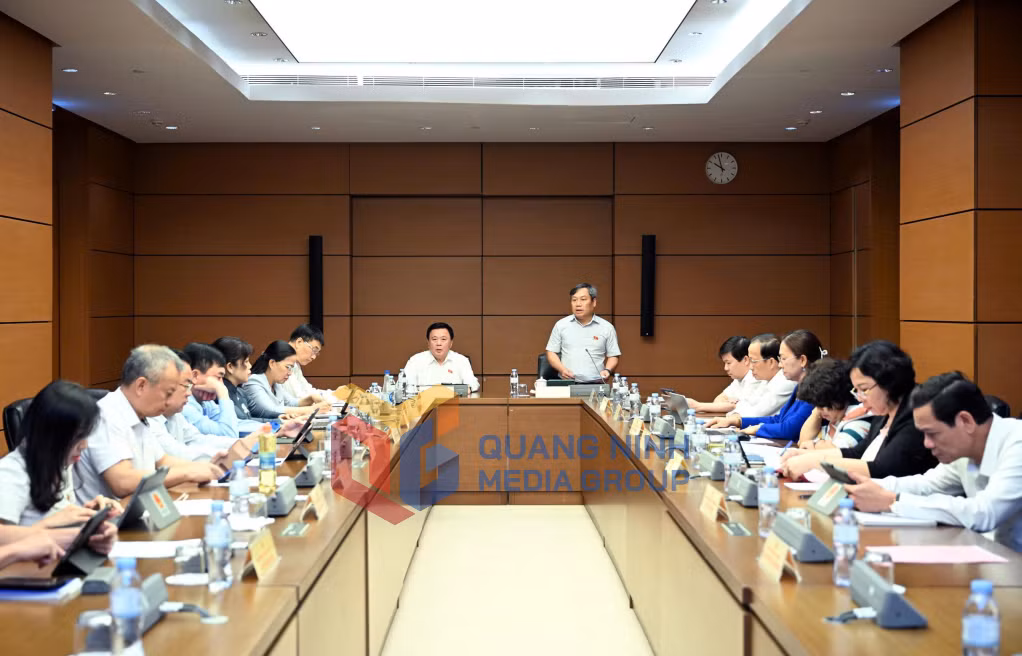 Quang cảnh phiên thảo luận tổ (5-2025). Ảnh: Nguyễn Thanh
