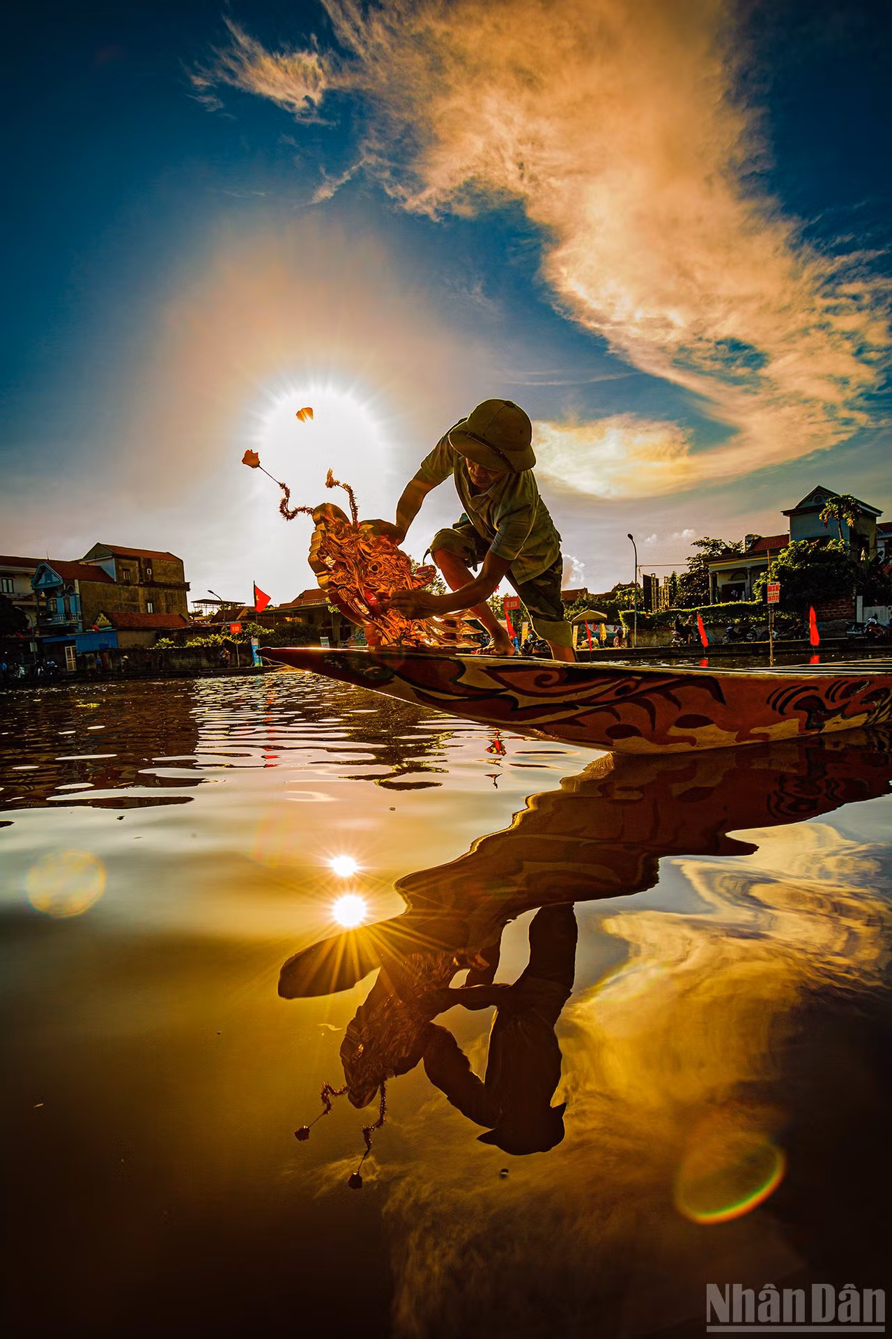 Chuẩn bị cho ngày hội.