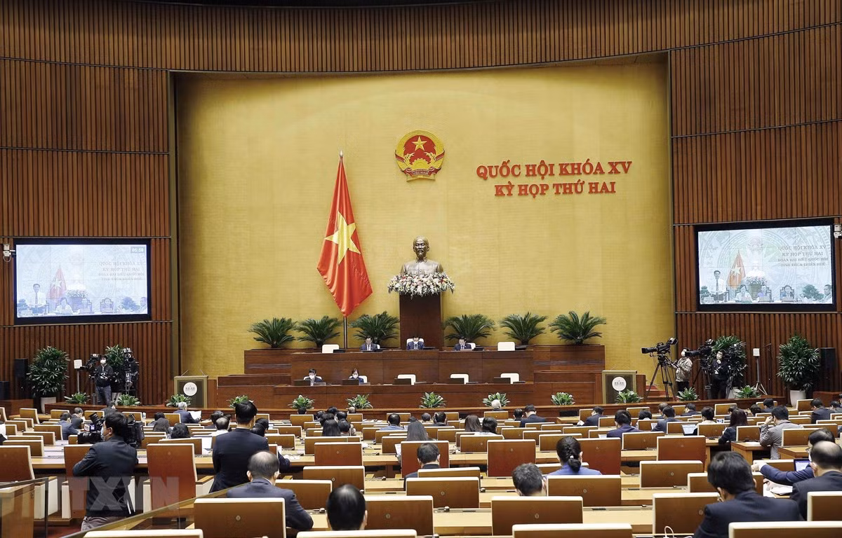 Quang cảnh phiên họp. (Ảnh: Doãn Tấn/TTXVN)