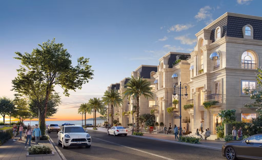 Dinh thự “The Sapphire Mansions” tọa lạc ngay bên vịnh thiên đường.