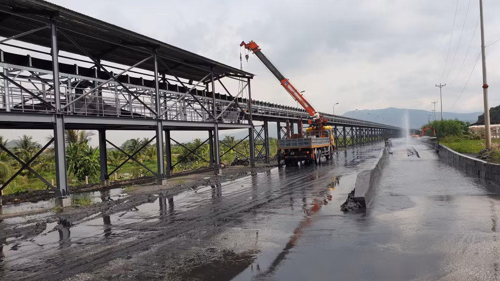 Dự án đầu tư xây dựng chế biến than, cảng, tuyến băng tải vận chuyển than từ kho chế biến than cảng xã Hồng Thái Tây (TX Đông Triều) đến phường Phương Nam (TP Uông Bí).