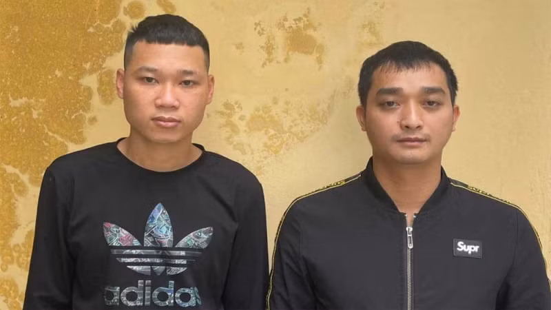 Hai đối tượng Thăng và Tuấn Anh