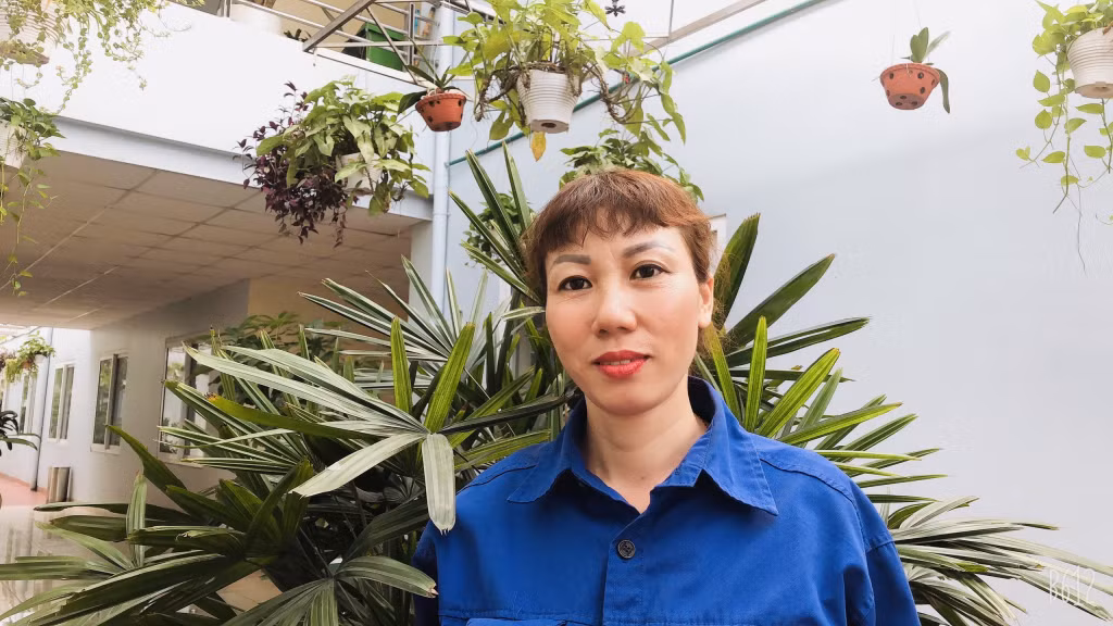 Chị Hoàng Thị Vân.