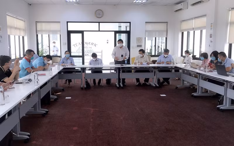 Hội nghị cung cấp thông tin báo chí về công tác triển khai thực hiện các chính sách an sinh xã hội do Ủy ban nhân dân tỉnh Bình Dương tổ chức.