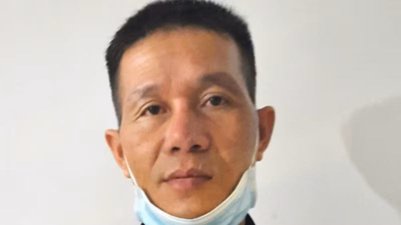 Đối tượng Mạnh bị bắt tạm giam.