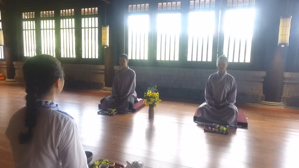 Giống như nhiều sản phẩm du lịch thiền, thiền trầm mang tới trải nghiệm thư thái cho du khách.