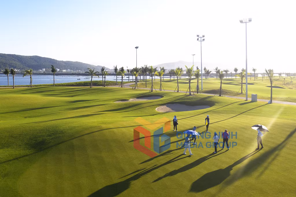 Sân golf Tuần Châu (9-2021). Ảnh: Đỗ Phương