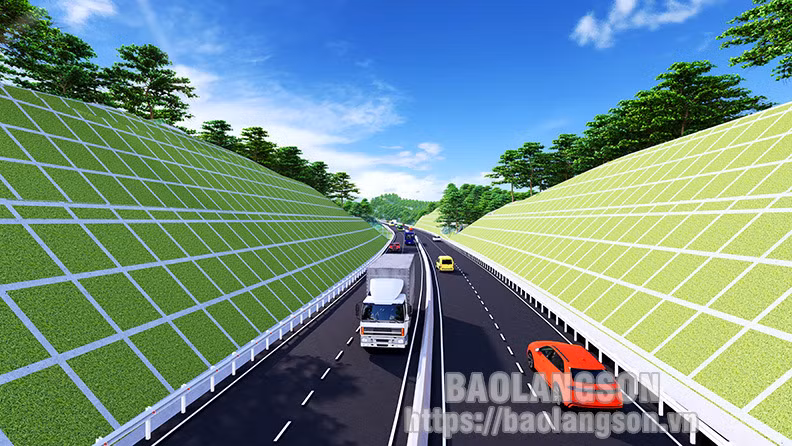 Thiết kế 3D dự án xây dựng tuyến cao tốc Hữu Nghị-Chi Lăng đầu tư theo hình thức đối tác công-tư (PPP) đoạn qua huyện Chi Lăng