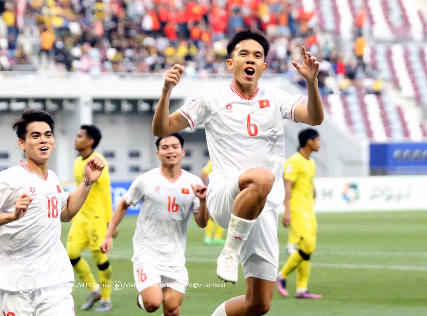 U23 Việt Nam tự tin gây bất ngờ trước U23 Iraq. Ảnh: VFF