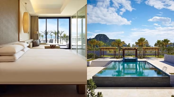 Hyyatt Regency có nhiều phòng nhìn ra biển