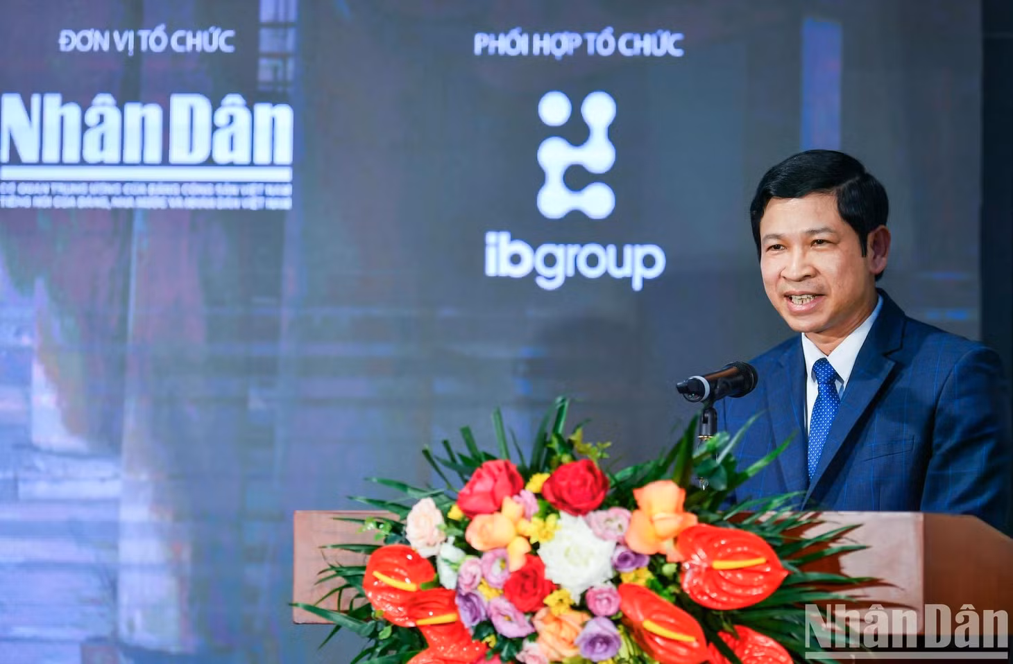 Thứ trưởng Văn hóa Thể thao và Du lịch Hồ An Phong phát biểu tại sự kiện.