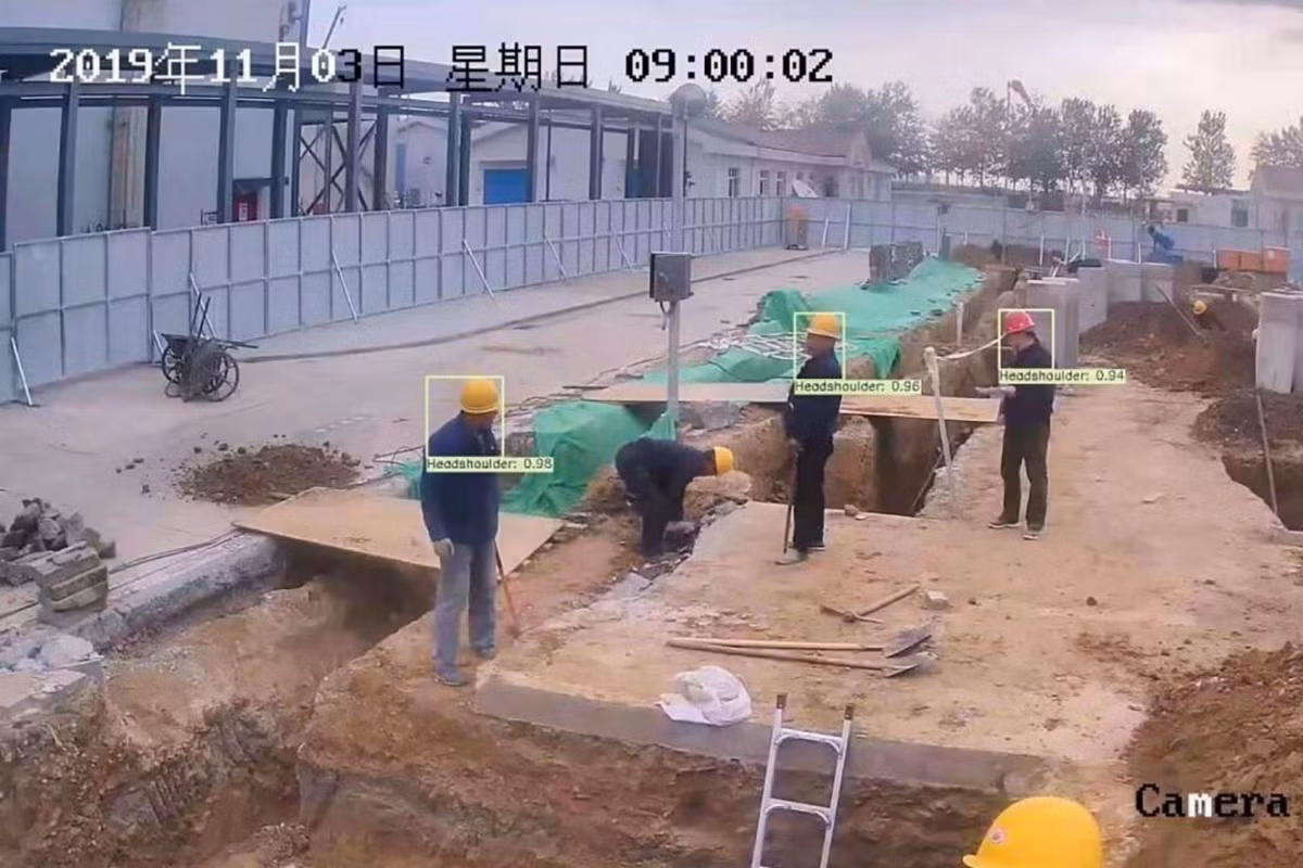 Camera AI có thể xác định các hành vi gây mất an toàn lao động tiềm ẩn