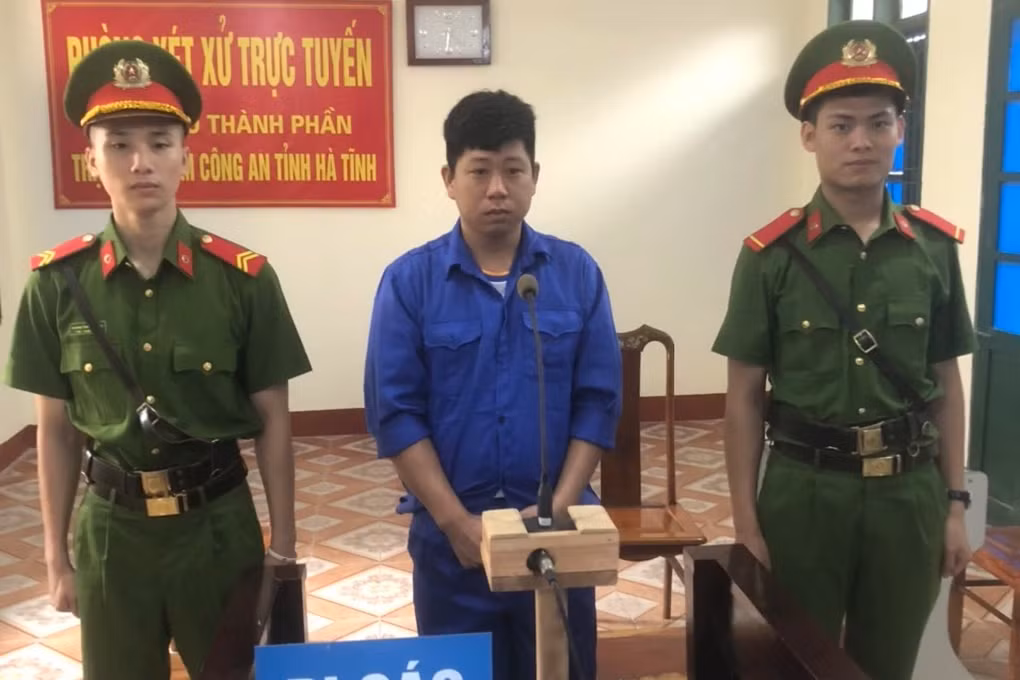 Phạm Xuân Trường tại phiên tòa (Ảnh: Văn Nguyễn).