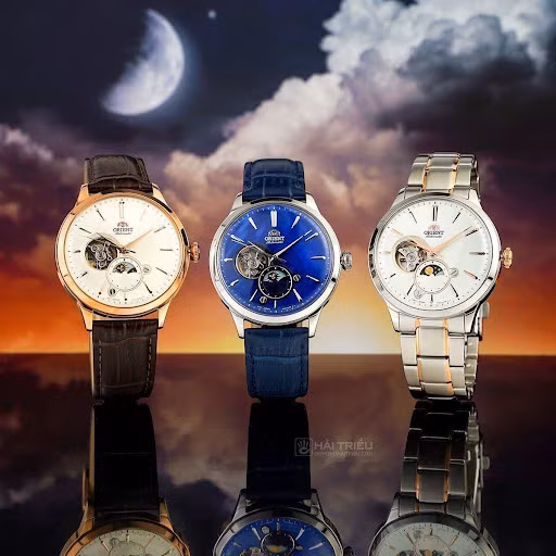 Đồng hồ Orient Sun And Moon hiện đang có mặt tại Hải Triều.