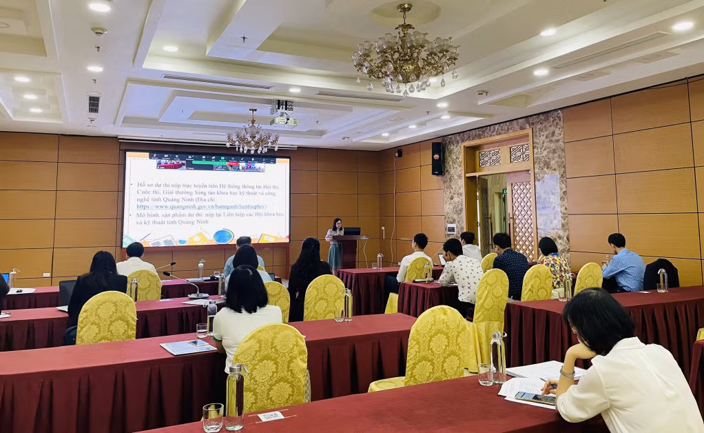 Liên hiệp các Hội KH&amp;KT tỉnh tổ chức hội nghị triển khai Cuộc thi Sáng tạo TTNNĐ tỉnh lần thứ IX, năm 2024.