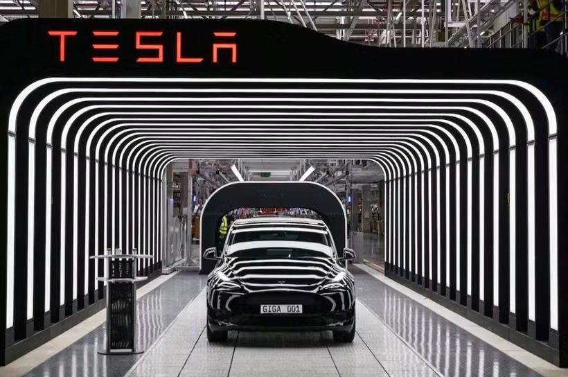 Một mẫu xe của Tesla. (Nguồn: Reuters)
