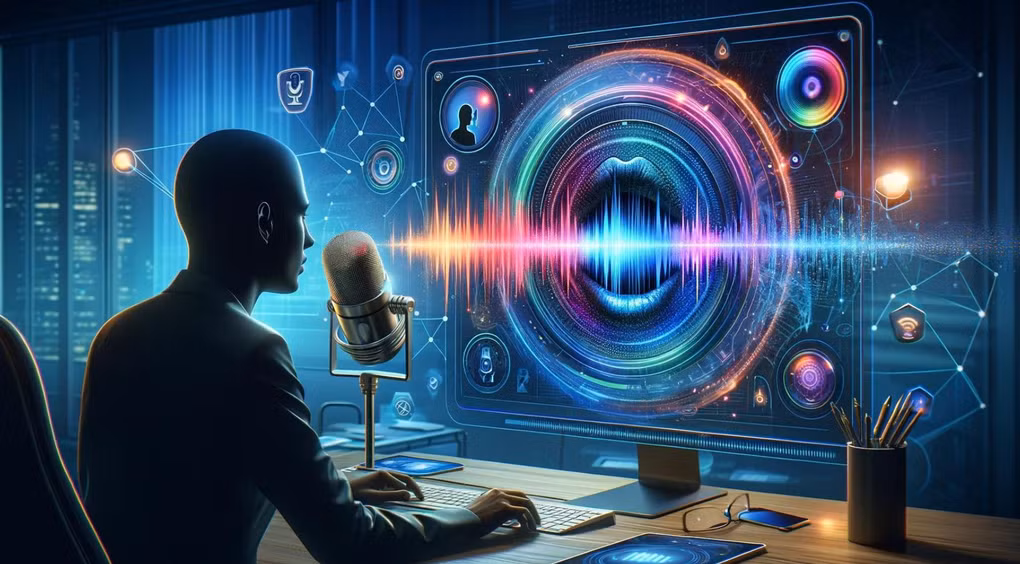 Công cụ AI của OpenAI có thể giả giọng nói của bất kỳ ai chỉ bằng một đoạn thu âm giọng nói gốc dài 15 giây (Ảnh minh họa: Pinterest).