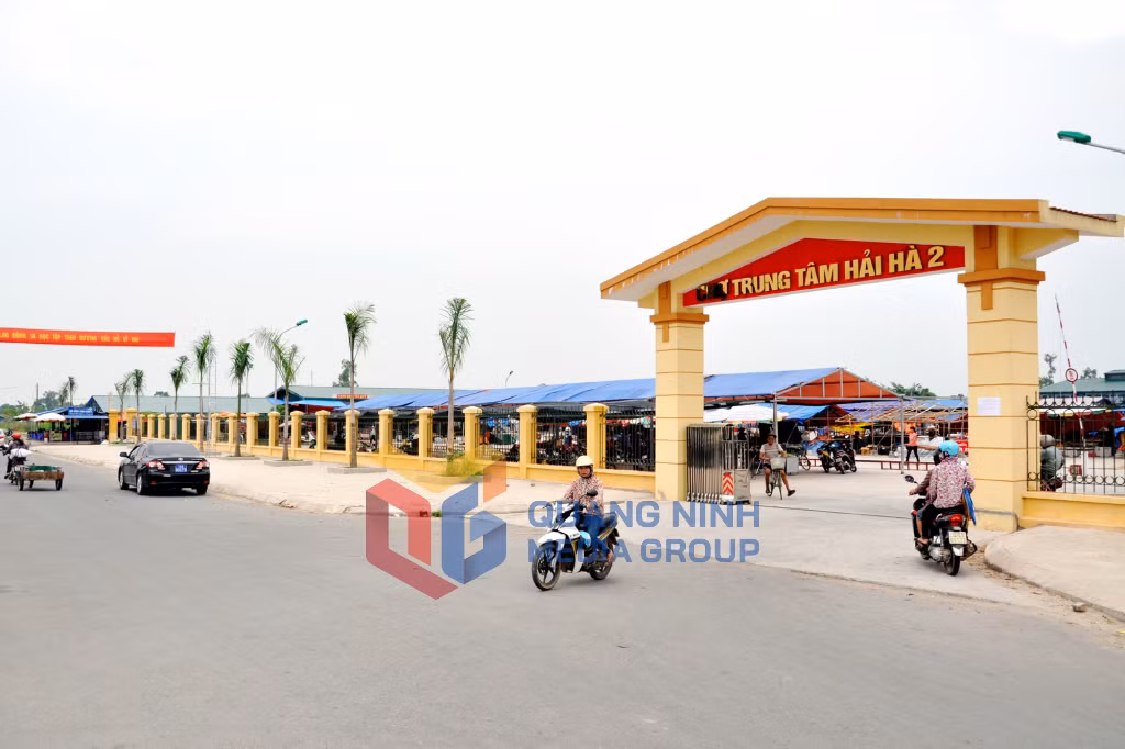 Chợ Trung tâm Hải Hà 2 Ảnh: Đỗ Phương