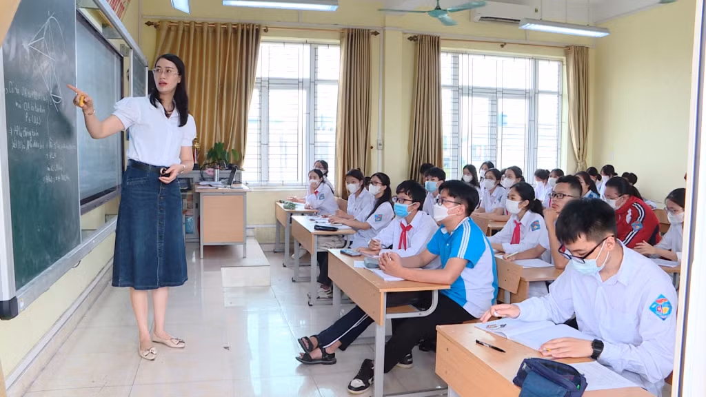 Trường THCS Mạo Khê II (TX Đông Triều) có nhiều học sinh đăng ký dự thi vào lớp 10 Trường THPT Chuyên Hạ Long.