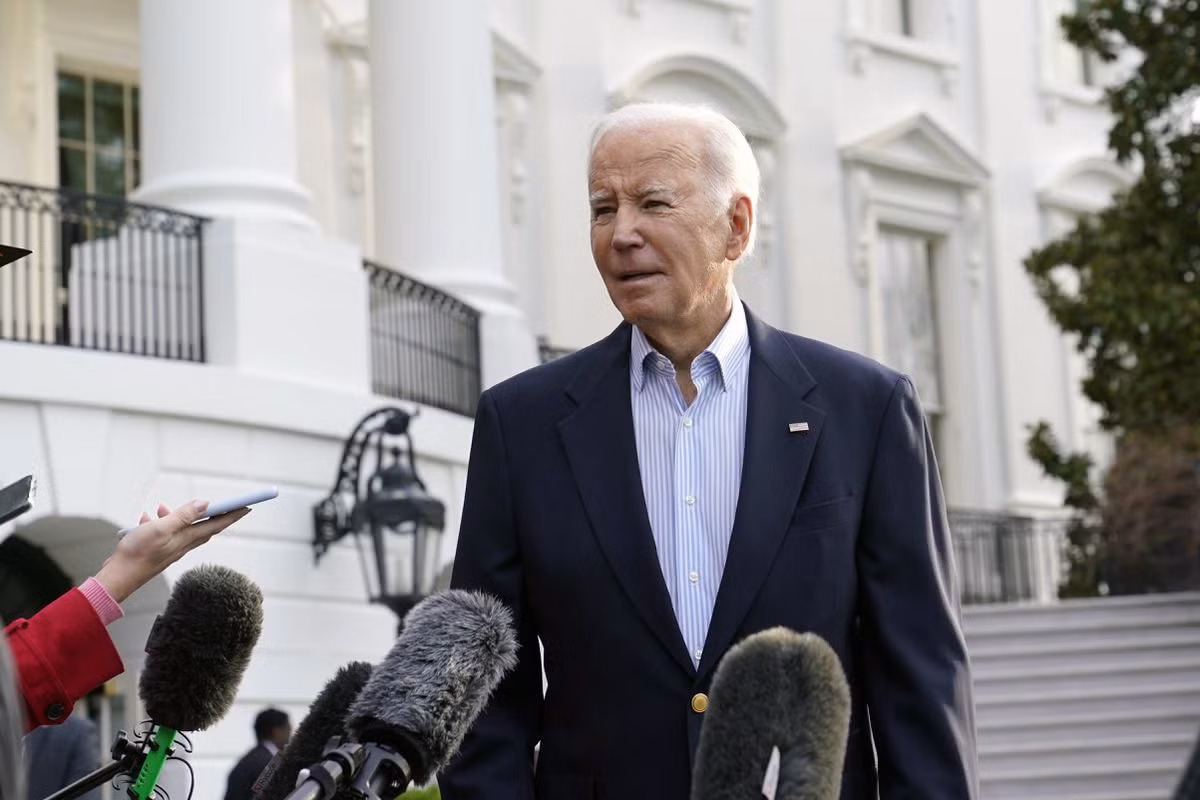 Tổng thống Mỹ Joe Biden. Ảnh: AP