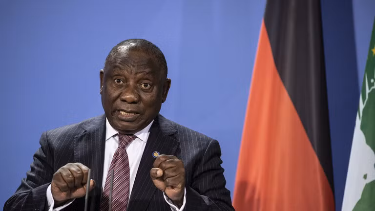 Tổng thống Nam Phi Cyril Ramaphosa. Ảnh: Getty Images