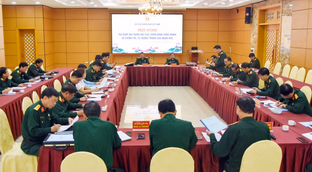 Hội CCB tỉnh tổ chức tọa đàm xây dựng hội CCB vững mạnh về chính trị, tư tưởng trong giai đoạn mới, năm 2023.