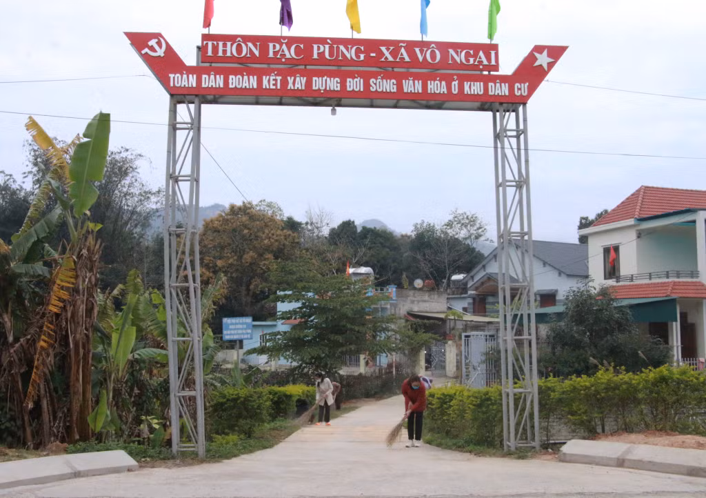 Diện mạo nông thôn ở Bình Liêu ngày càng khởi sắc.