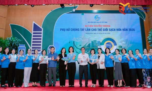 Phụ nữ chung tay làm cho thế giới sạch hơn