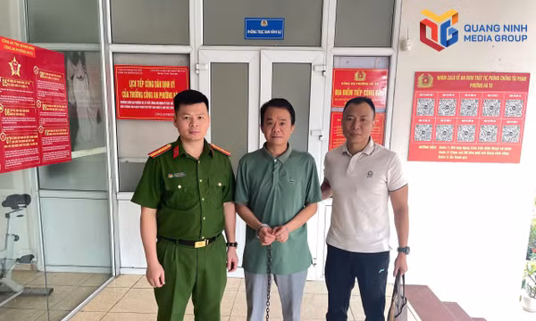 Công an phường Hà Tu bắt giữ đối tượng bị truy nã đặc biệt