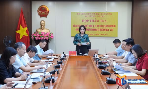 Ban Văn hóa – Xã hội HĐND tỉnh thẩm tra dự thảo nghị quyết trình kỳ họp thứ 7 HĐND tỉnh
