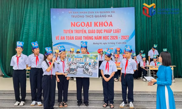 Chuyển động tích cực tại xã Quảng Hà