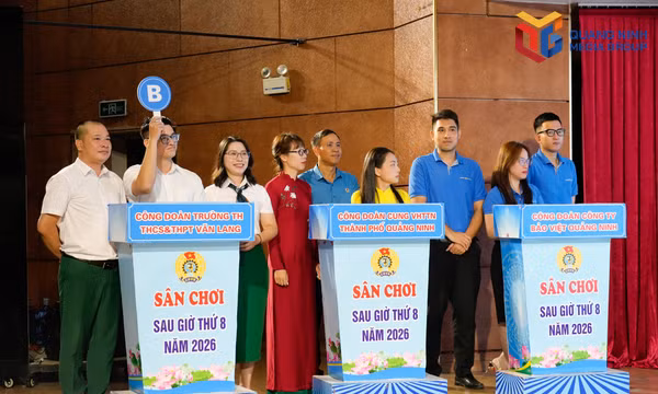 Công đoàn phường Hồng Gai tổ chức sân chơi “Sau giờ thứ 8”