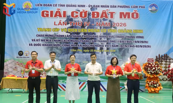 Hơn 700 kỳ thủ tranh tài tại Giải Cờ Đất Mỏ lần thứ 4 năm 2026